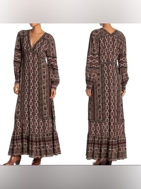 Frye Long Sleeve Maxi Dress XS